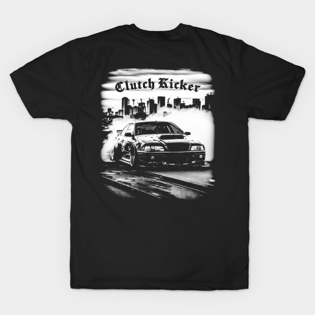 Clutch Kicker Burnout Car Sideways Drifting by FuturisticPixel